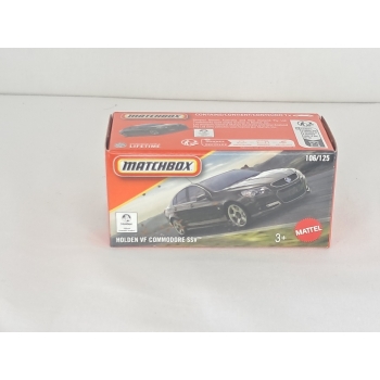 Matchbox 1:64 Power Grab - Holden VF Commodore SSV black